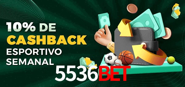 10% de bônus de cashback na 5536Bet